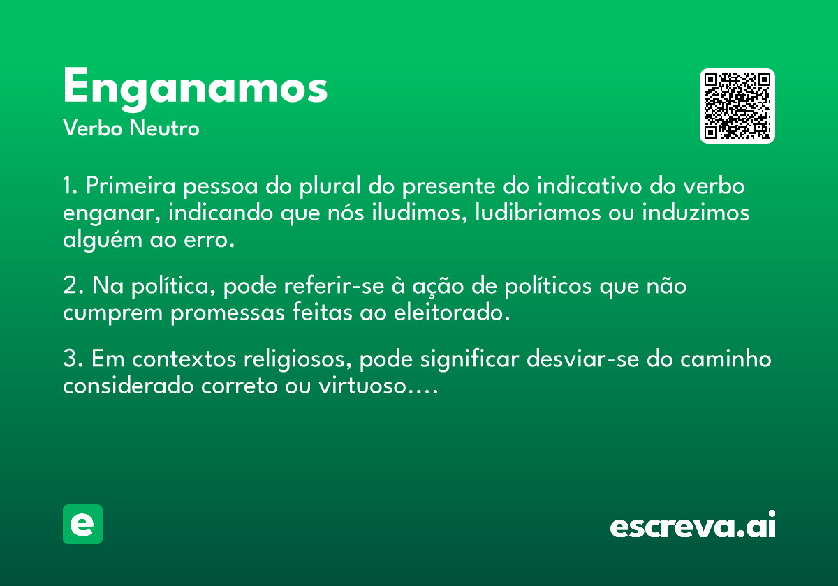 enganamos