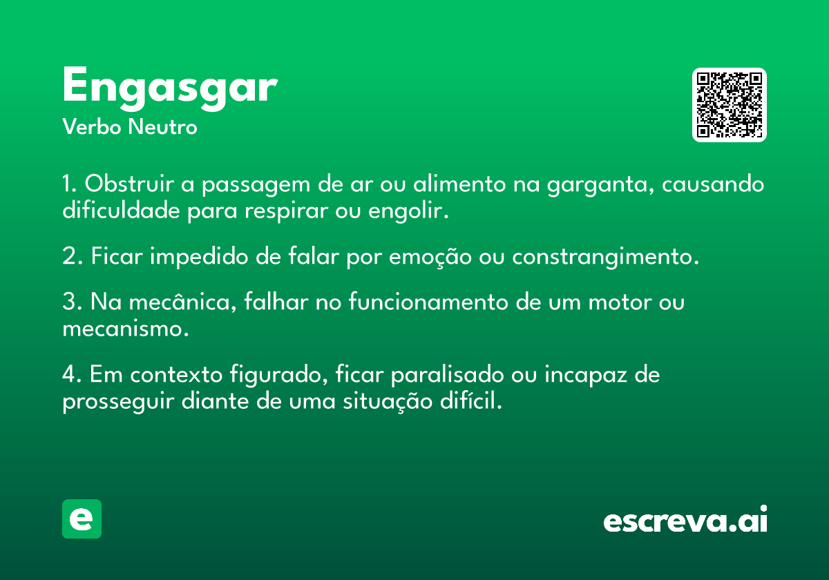 engasgar