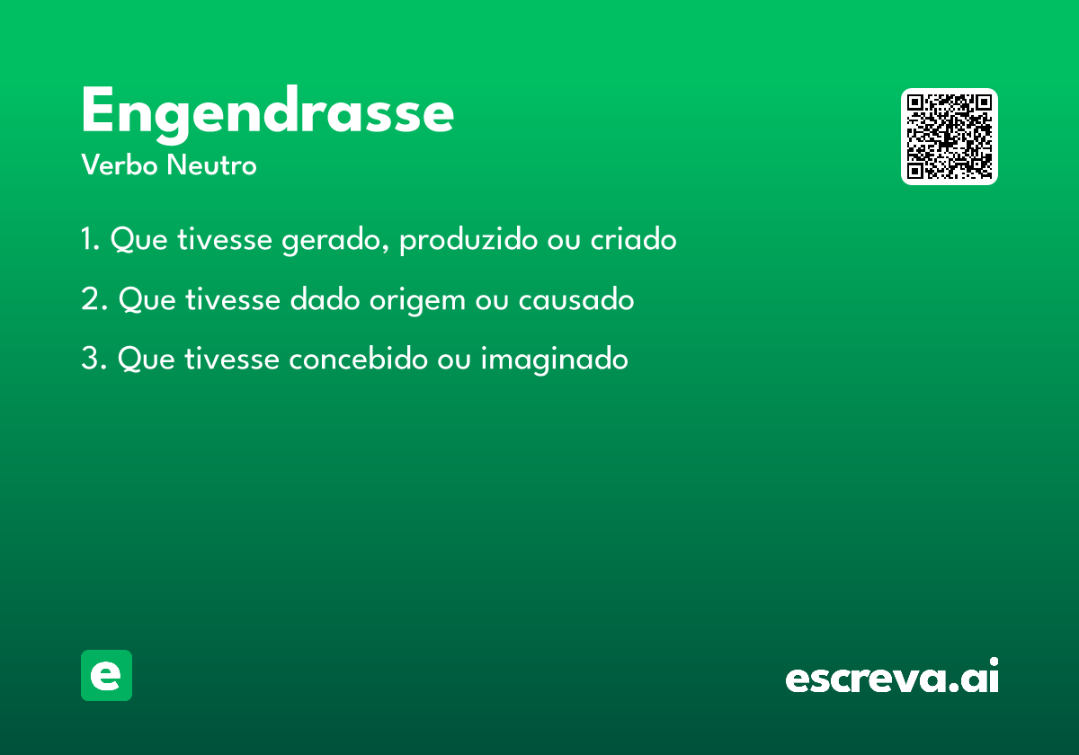 engendrasse