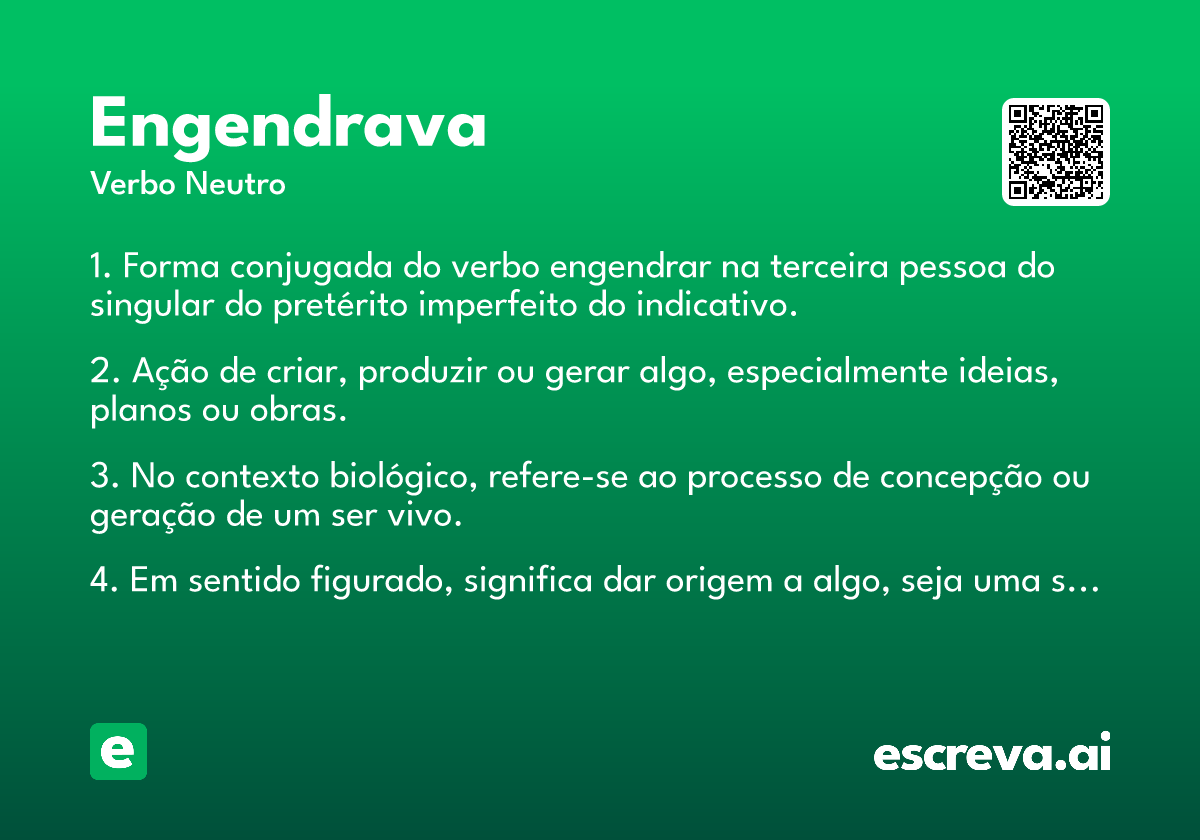 engendrava