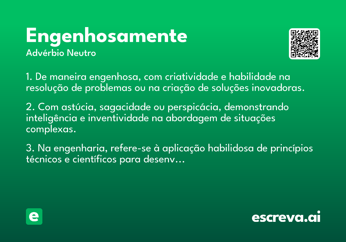 engenhosamente