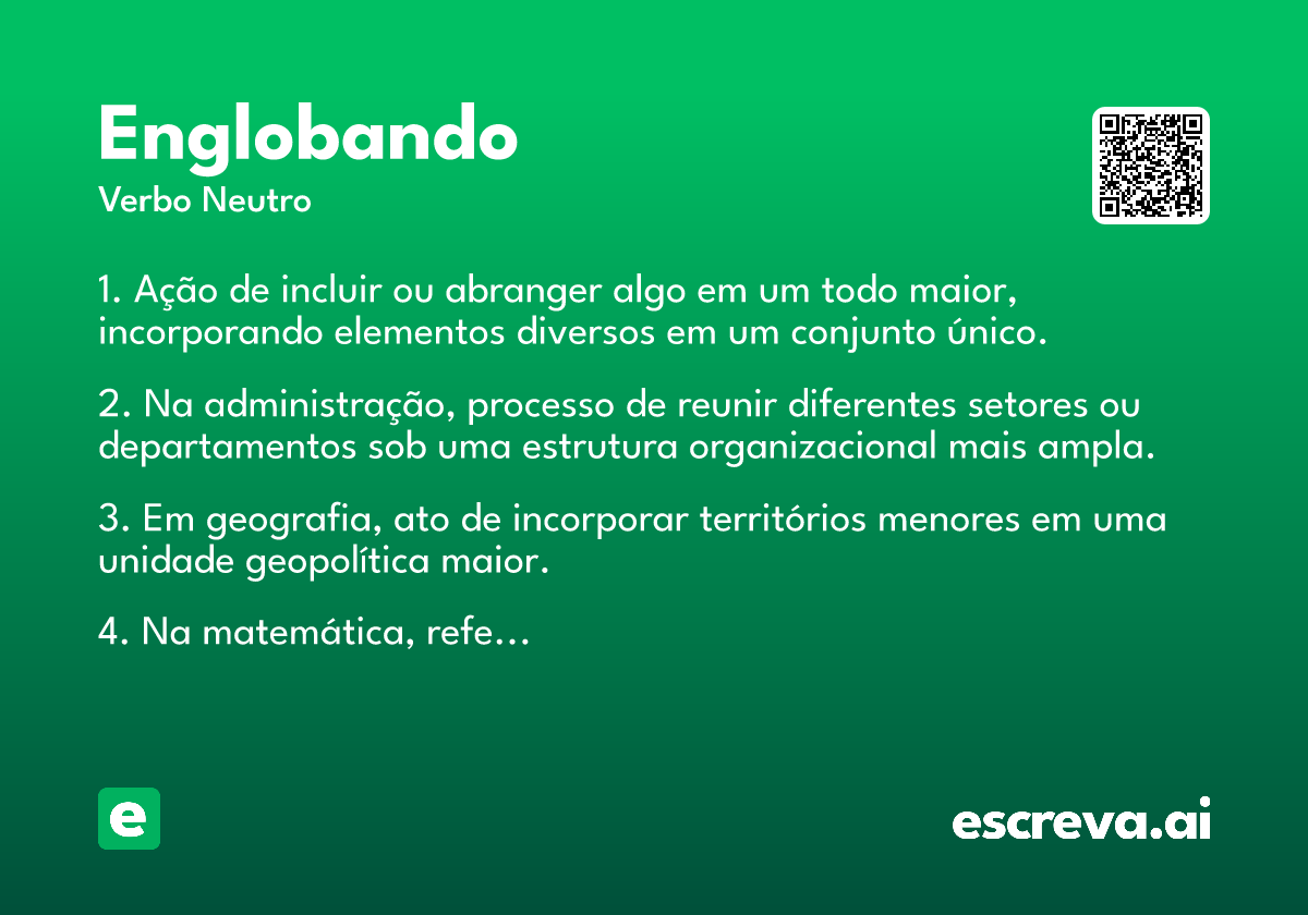 englobando