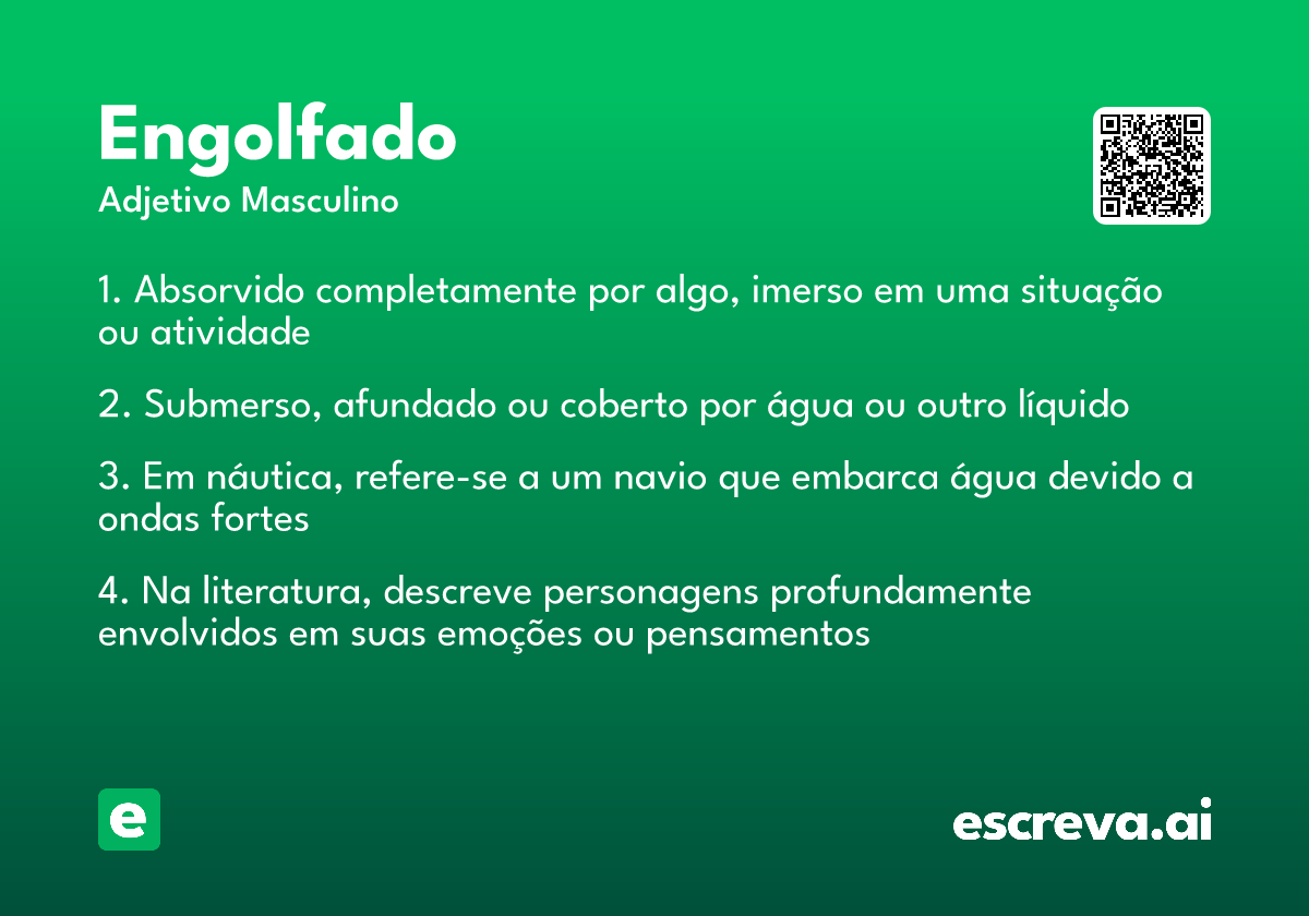 engolfado