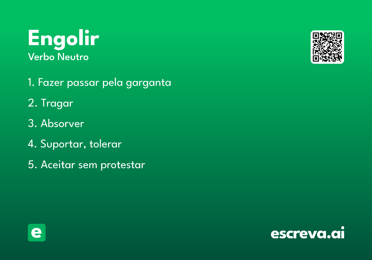 engolir