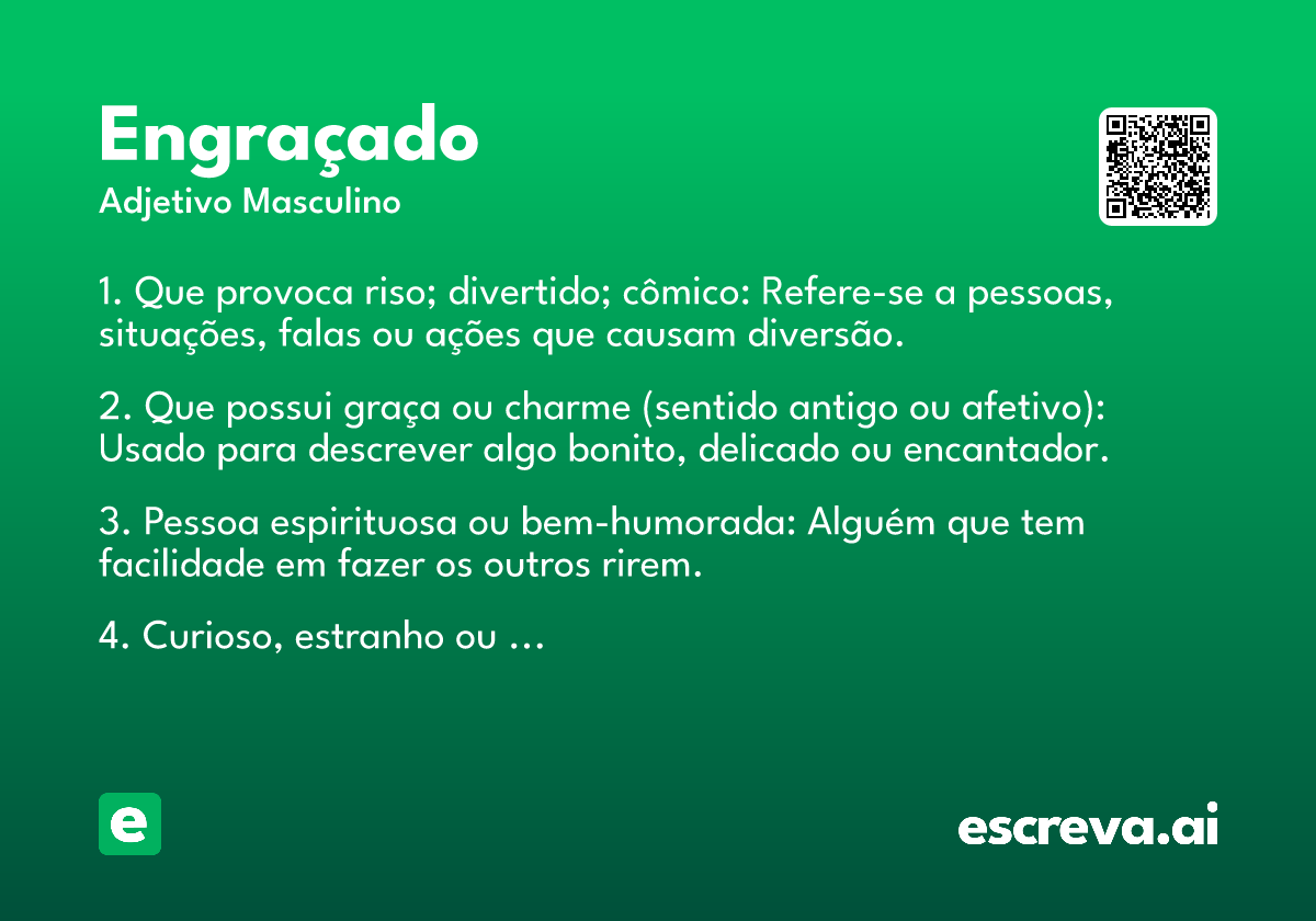 engraçado