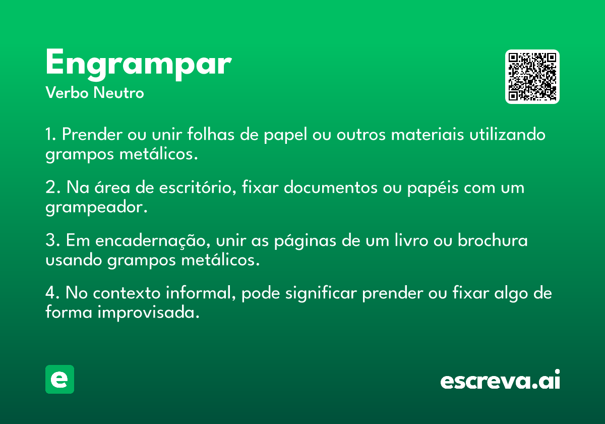 engrampar