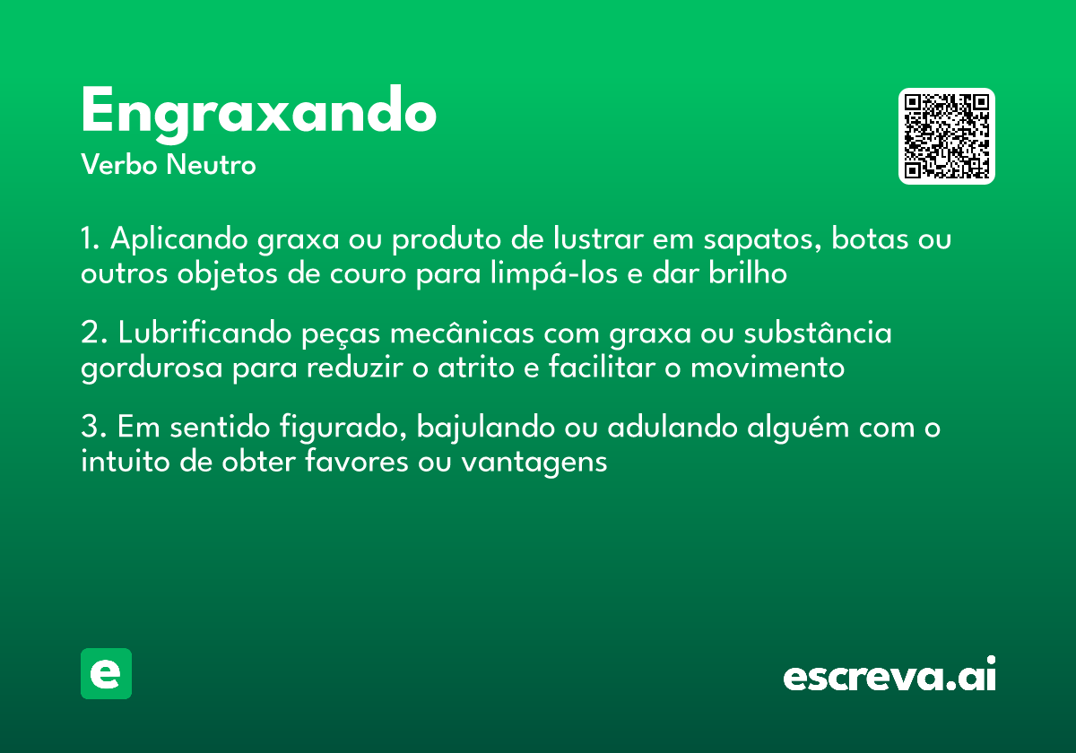 engraxando