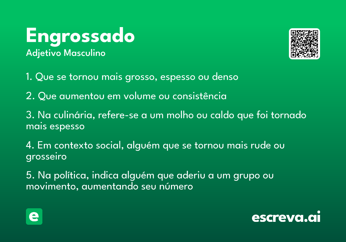 engrossado