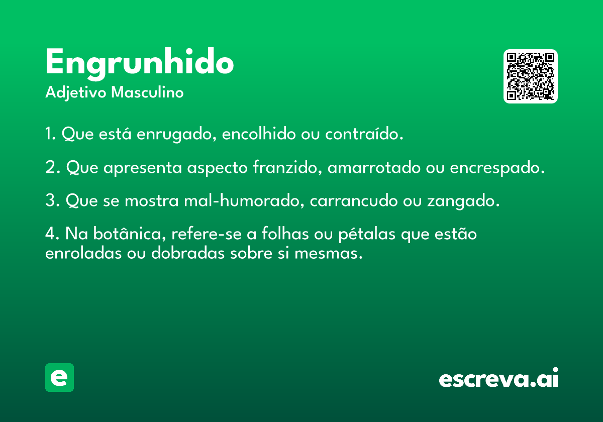 engrunhido
