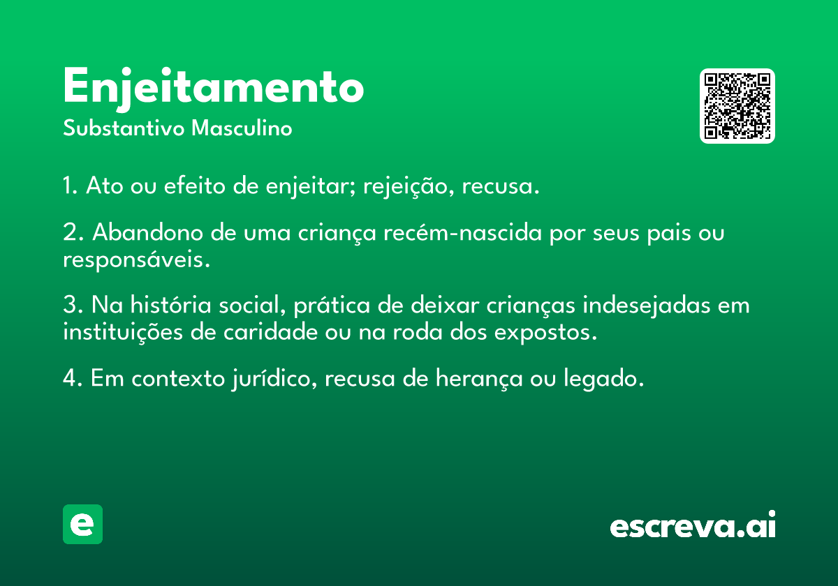 enjeitamento