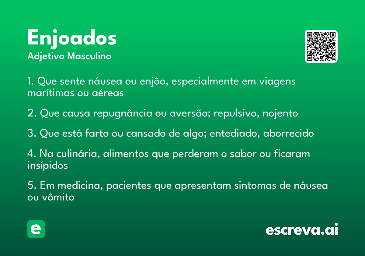 enjoados