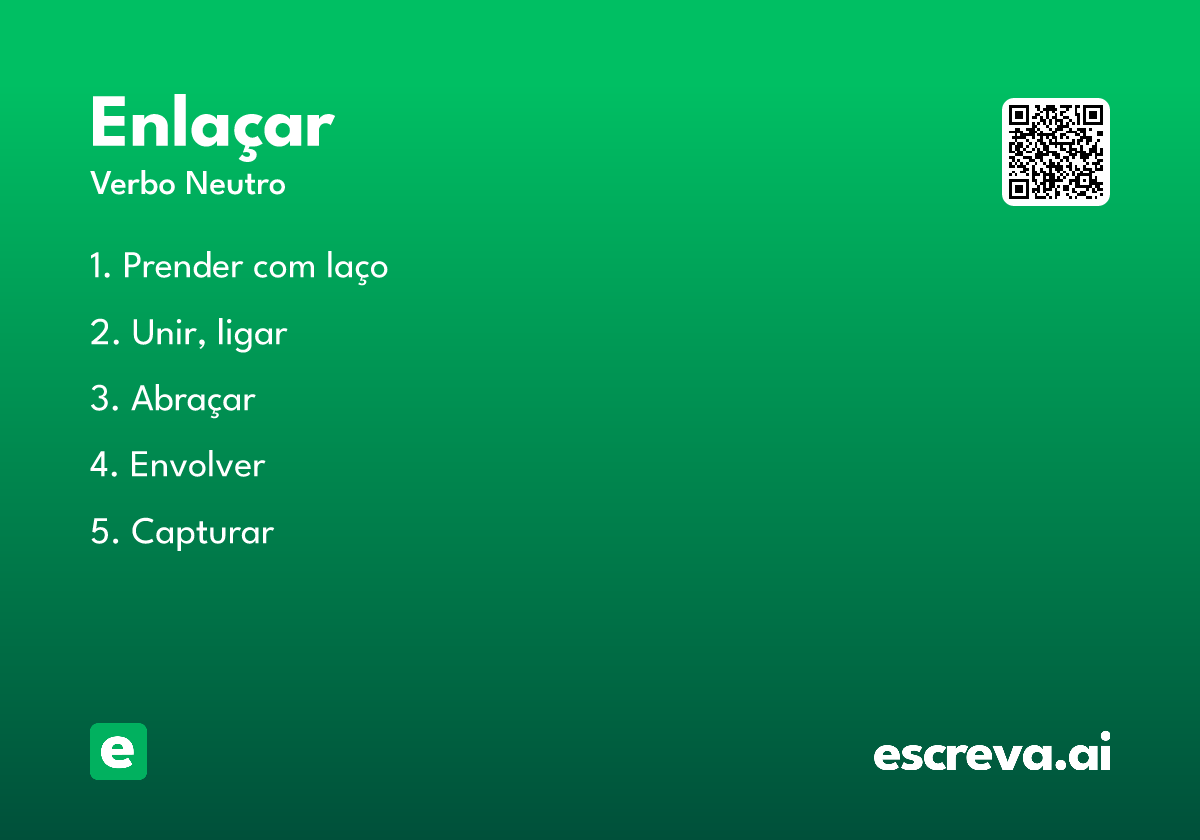 enlaçar