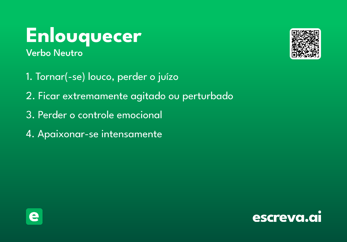 enlouquecer