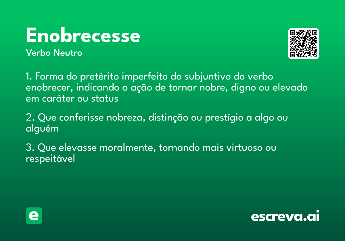 enobrecesse