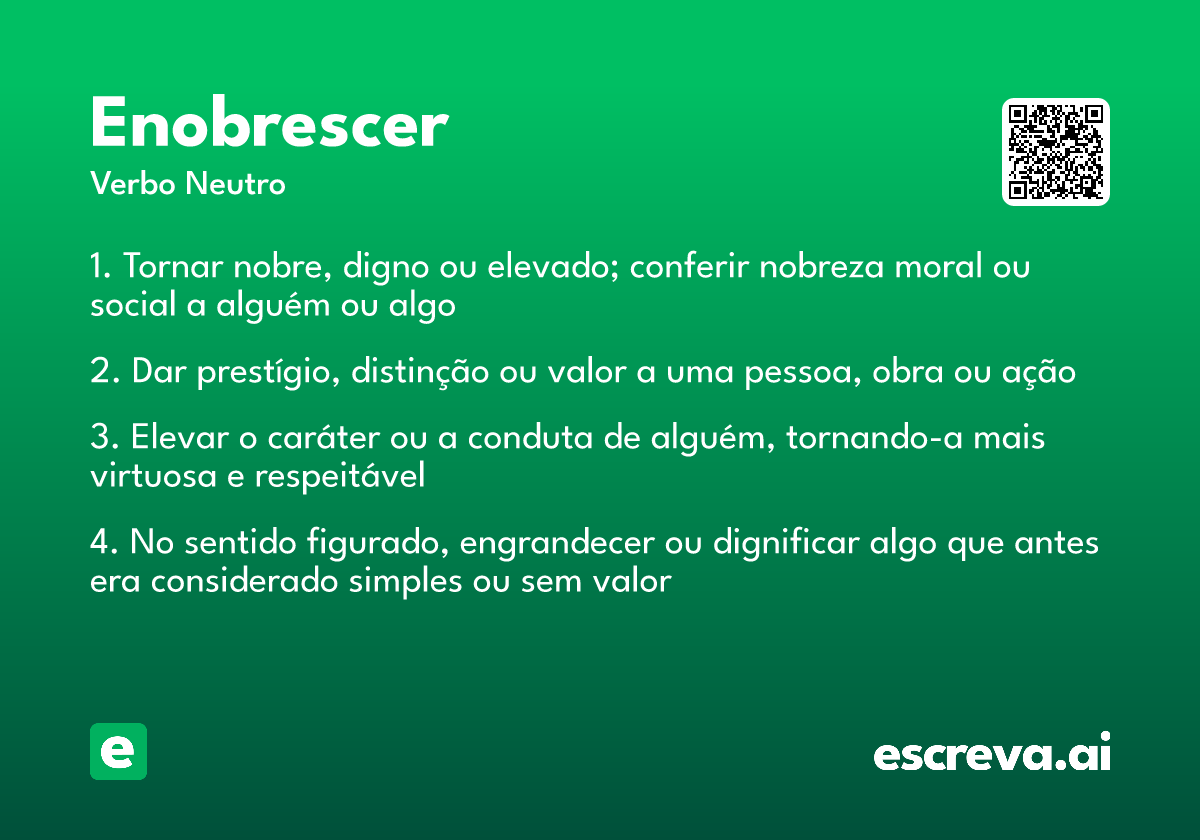 enobrescer