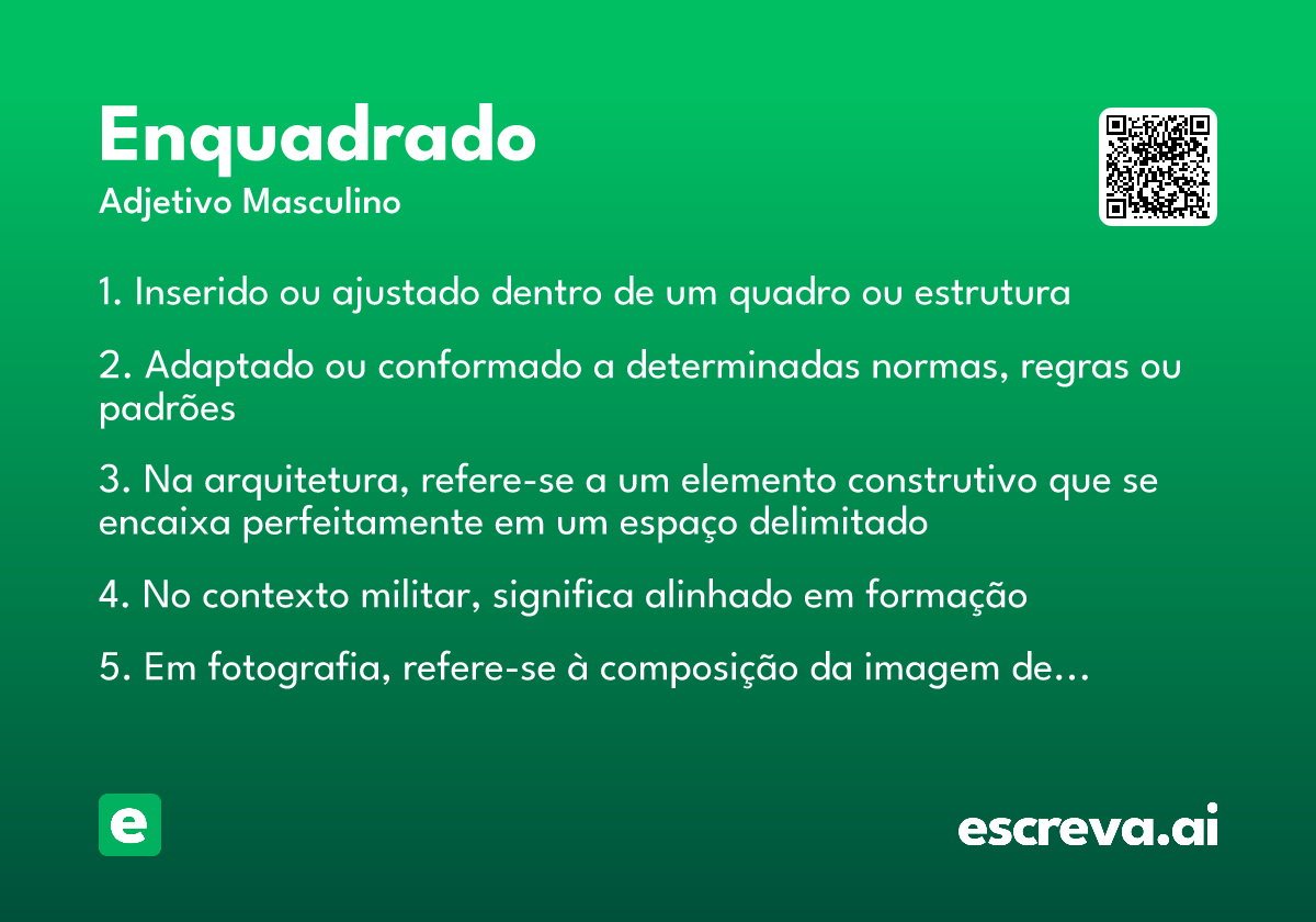 enquadrado