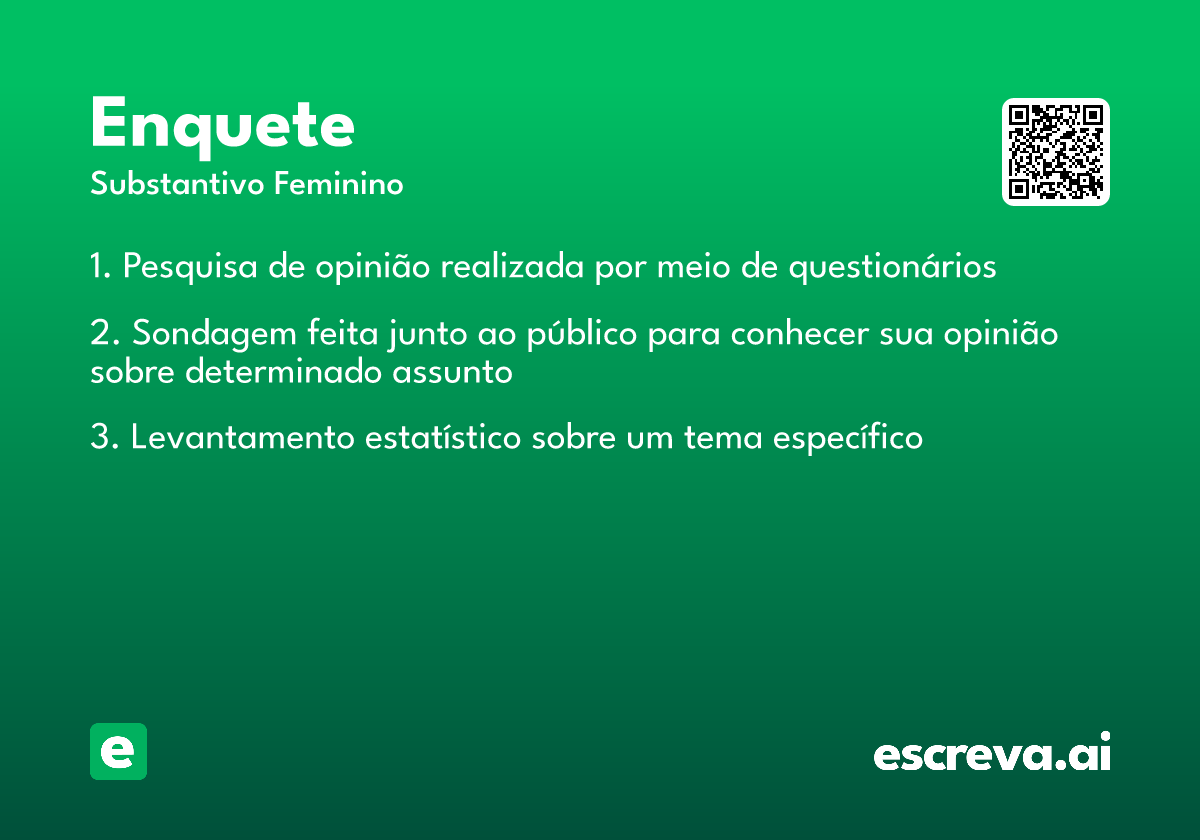 enquete