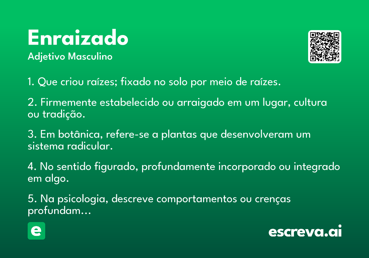 enraizado