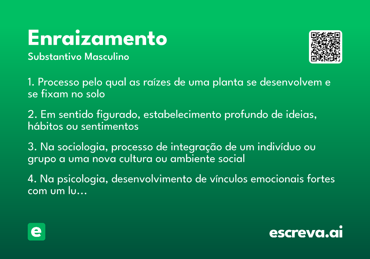 enraizamento