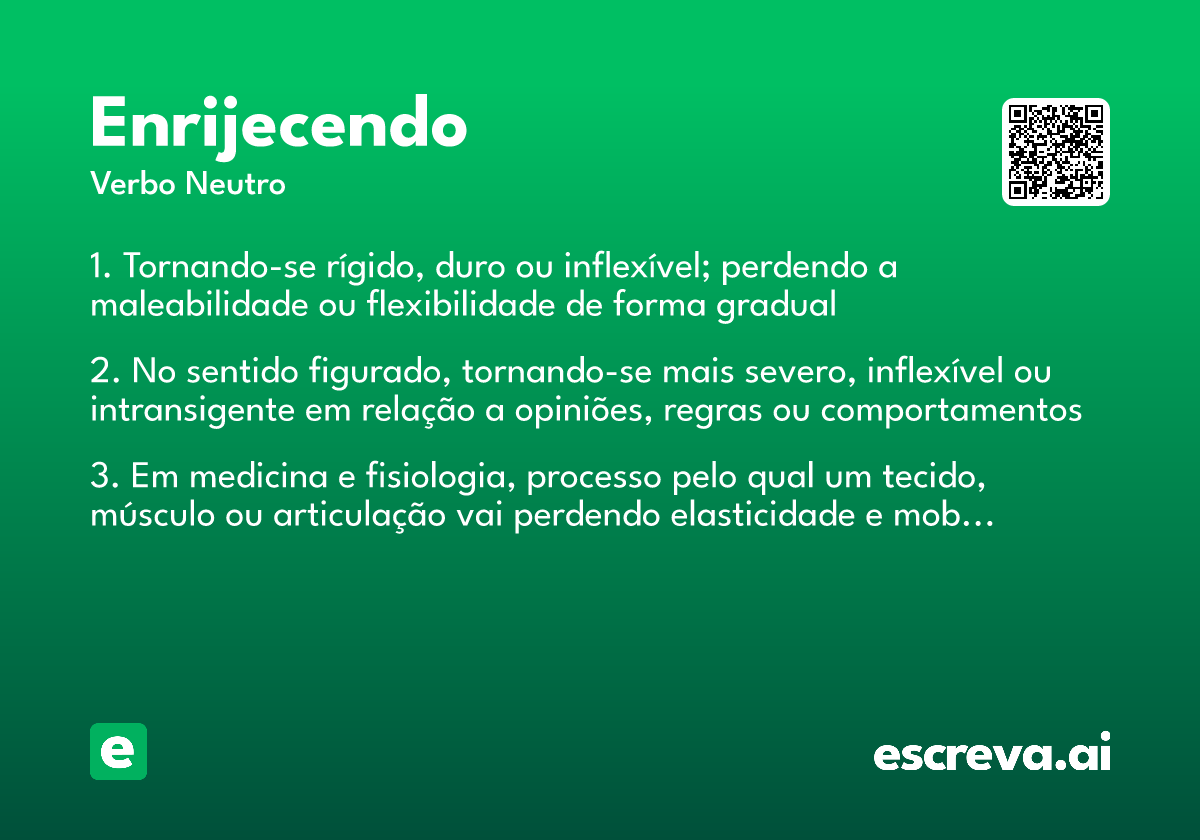 enrijecendo