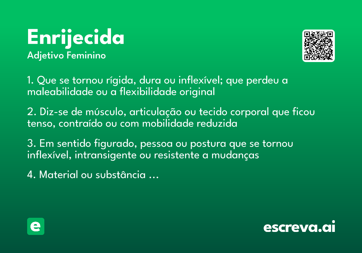 enrijecida