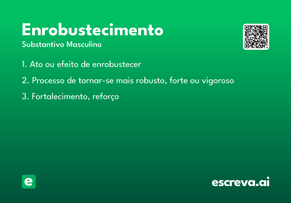 enrobustecimento