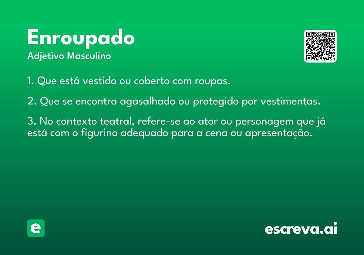 enroupado