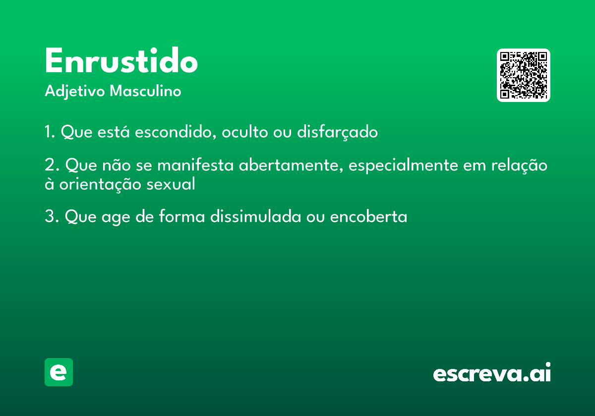 enrustido