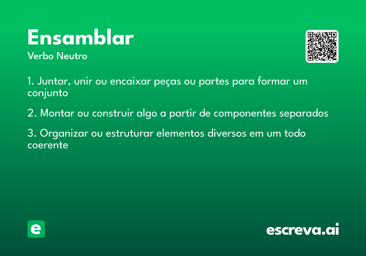 ensamblar