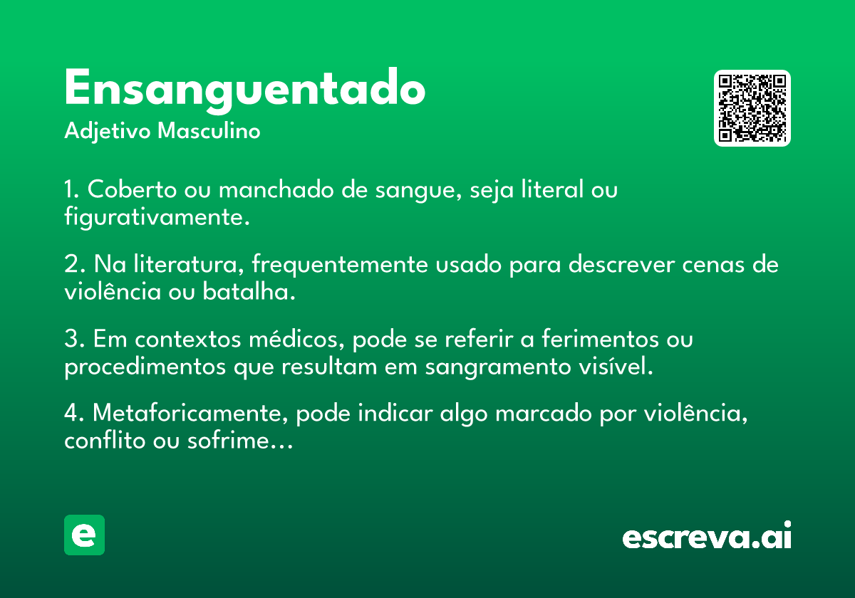 ensanguentado