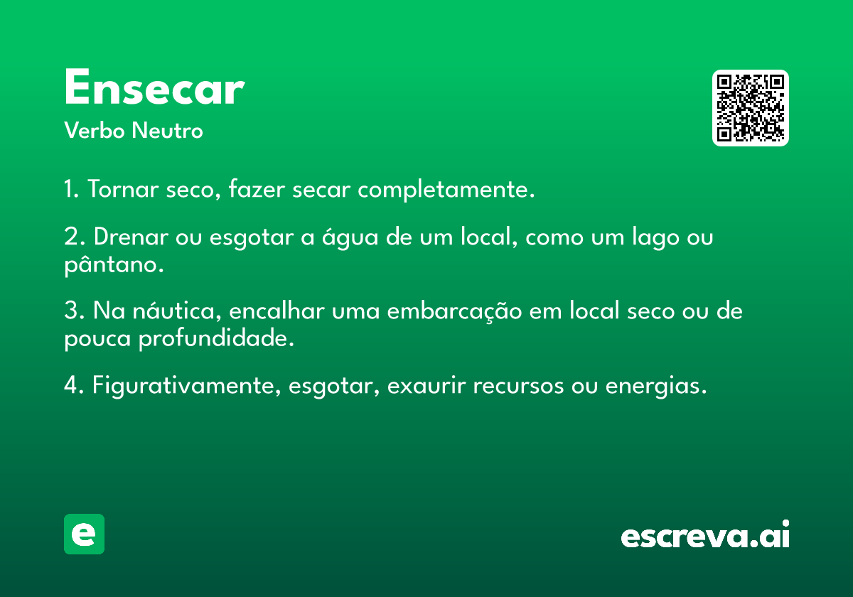 ensecar