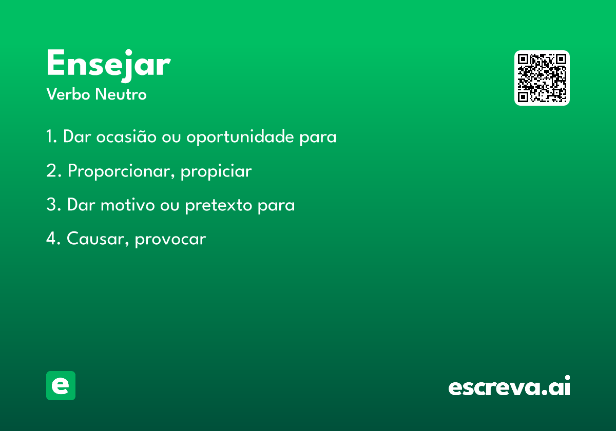 ensejar