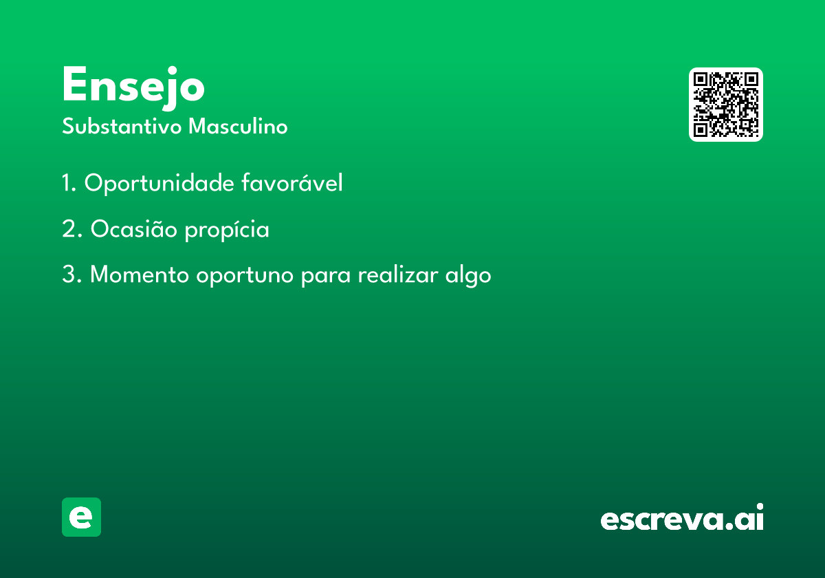 ensejo