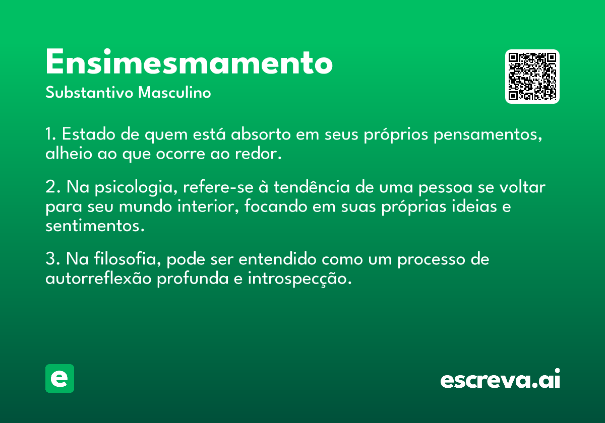 ensimesmamento