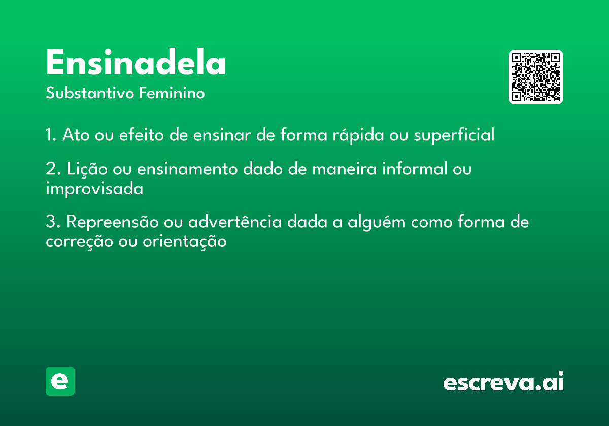 ensinadela