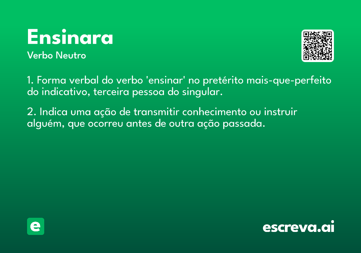 ensinara