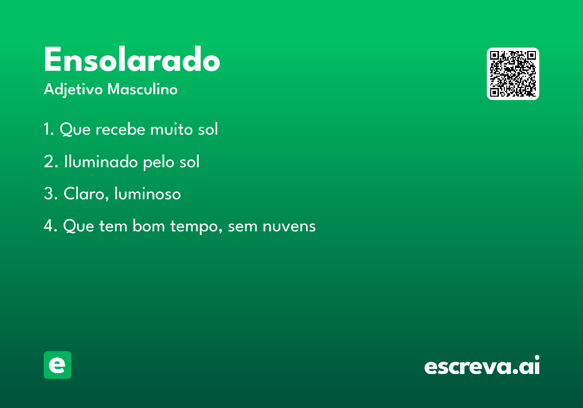 ensolarado