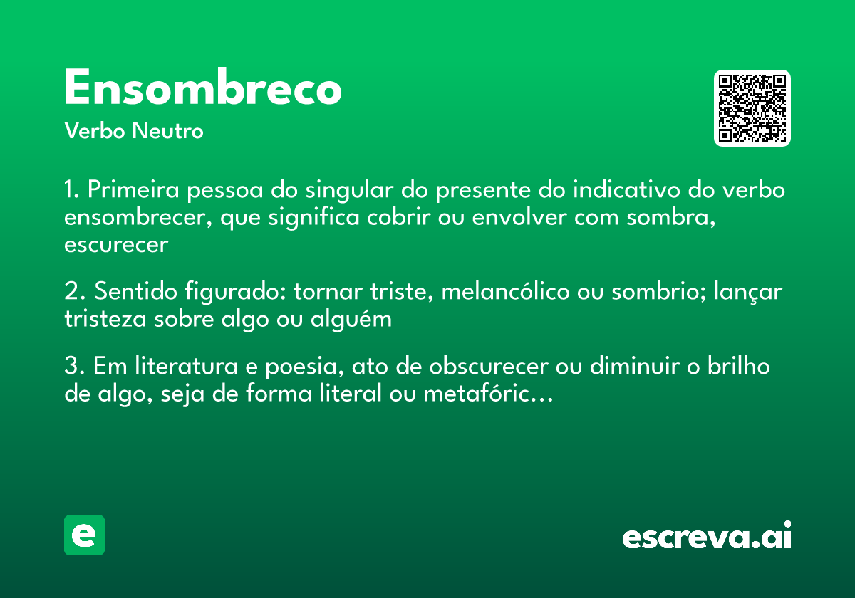 ensombreco