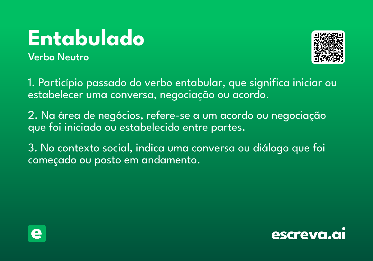 entabulado