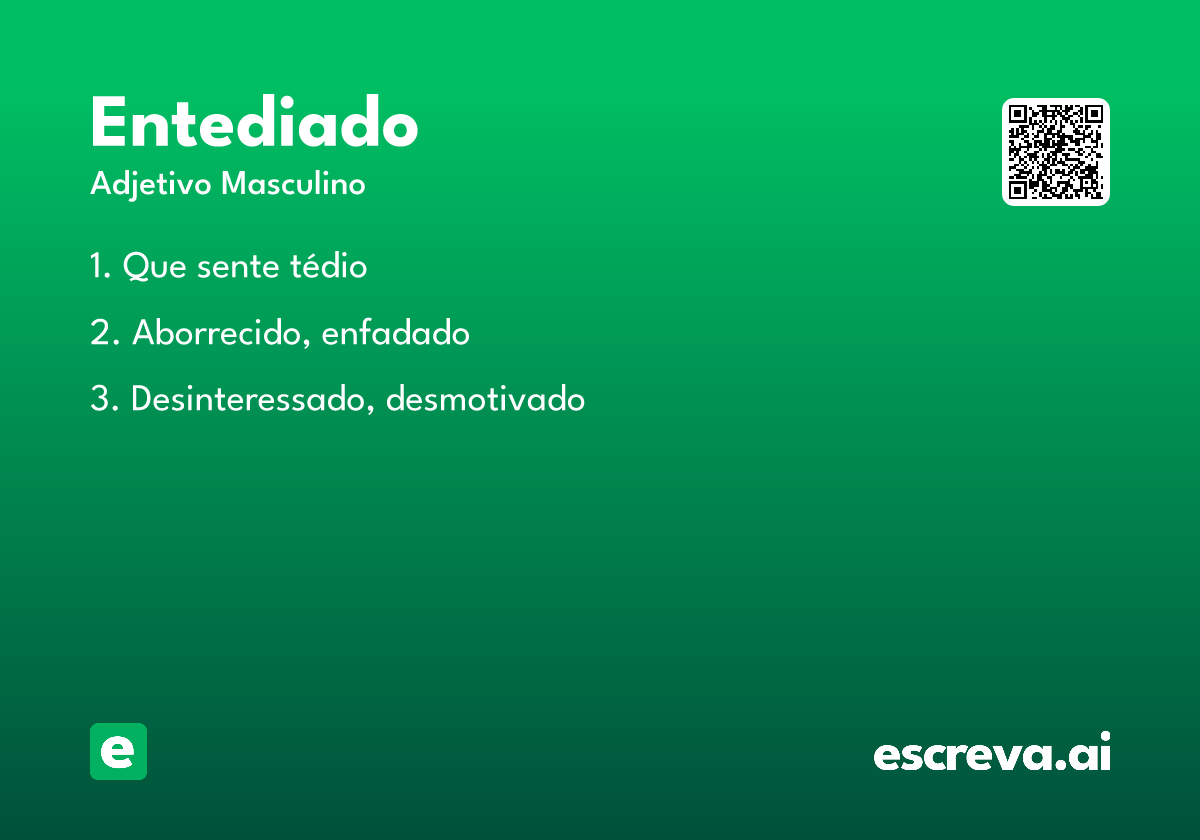 entediado