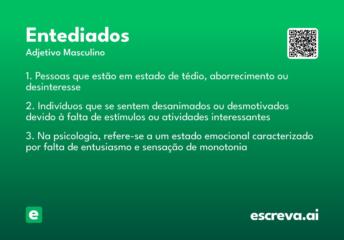 entediados