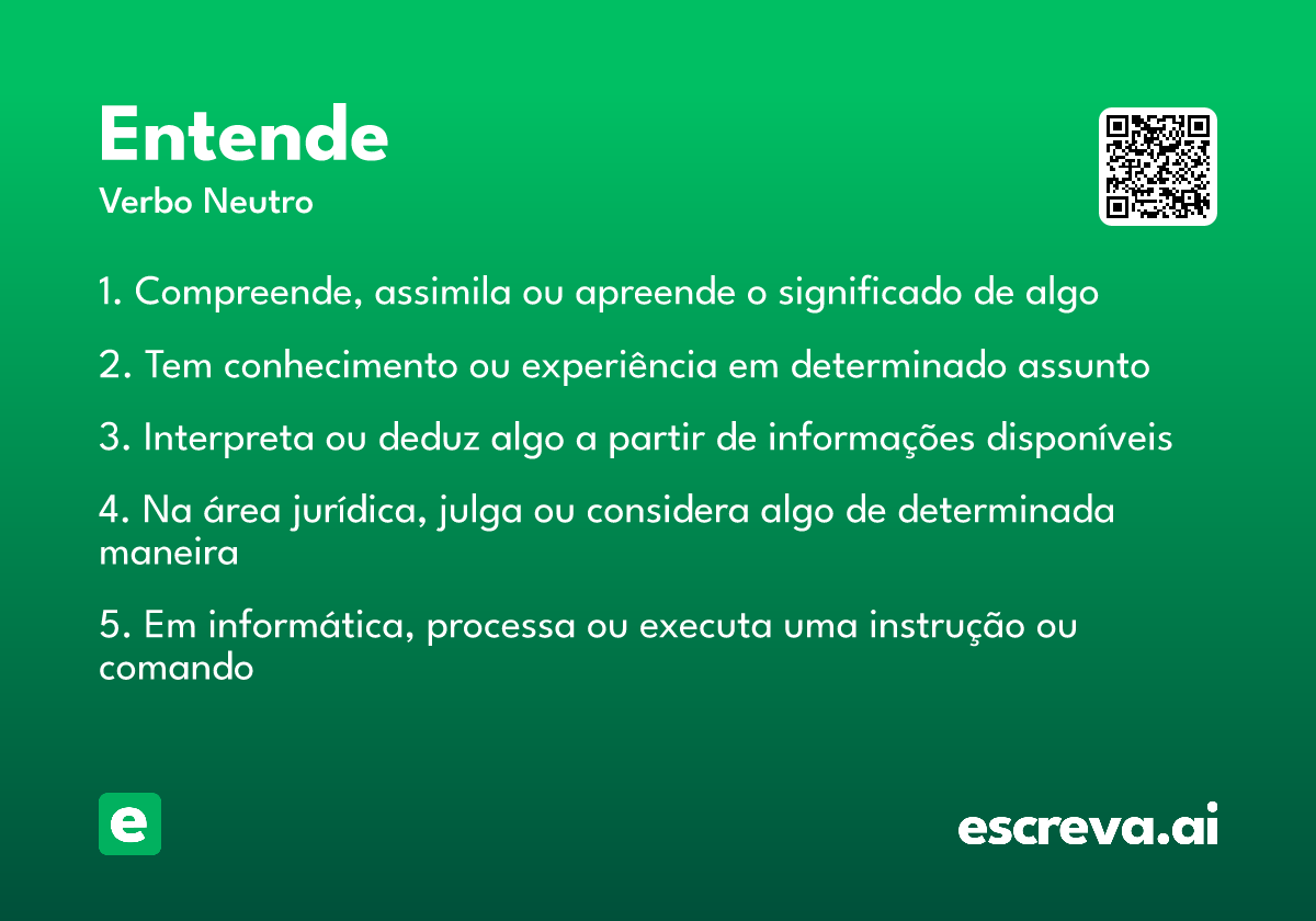 entende