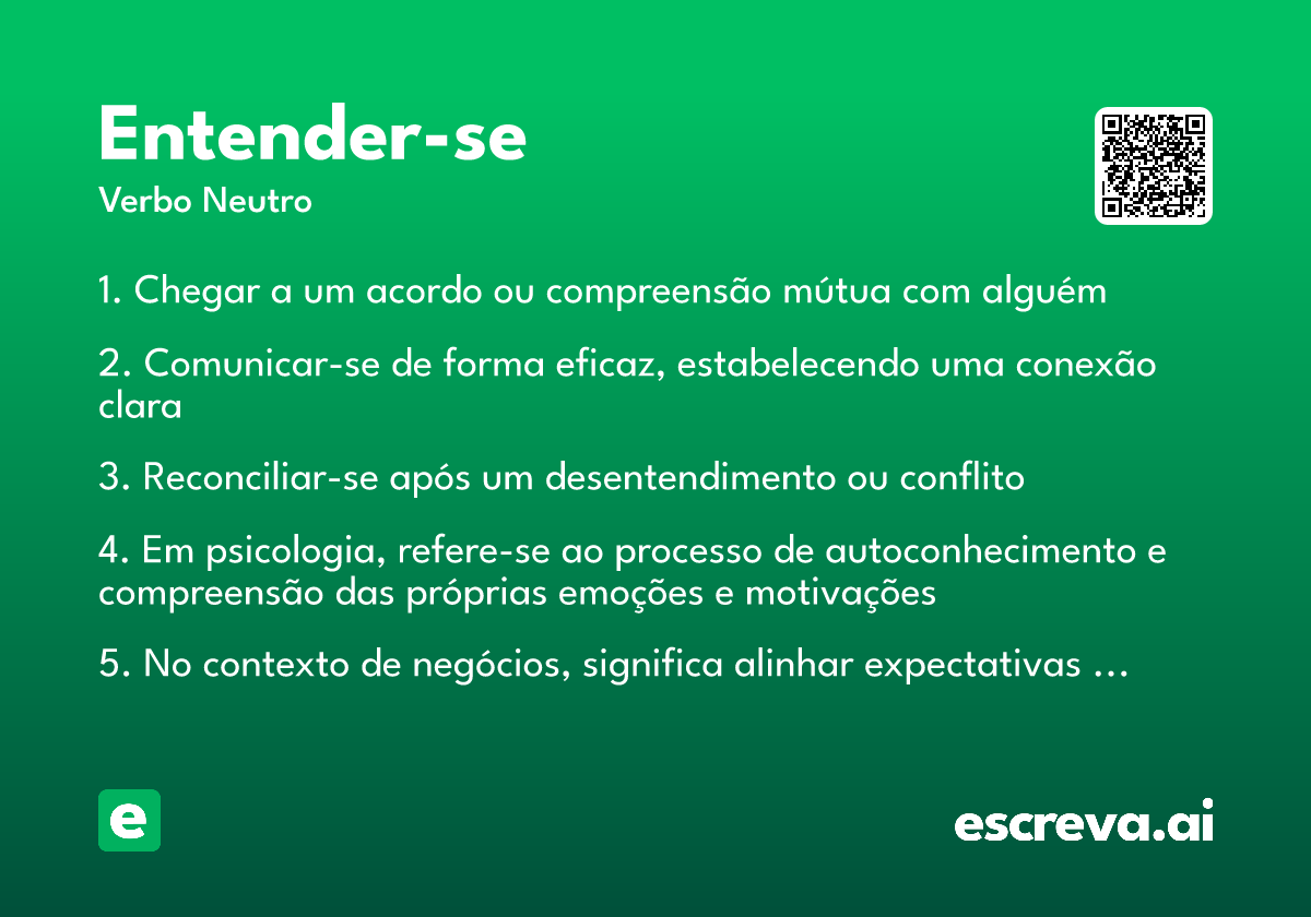 entender-se