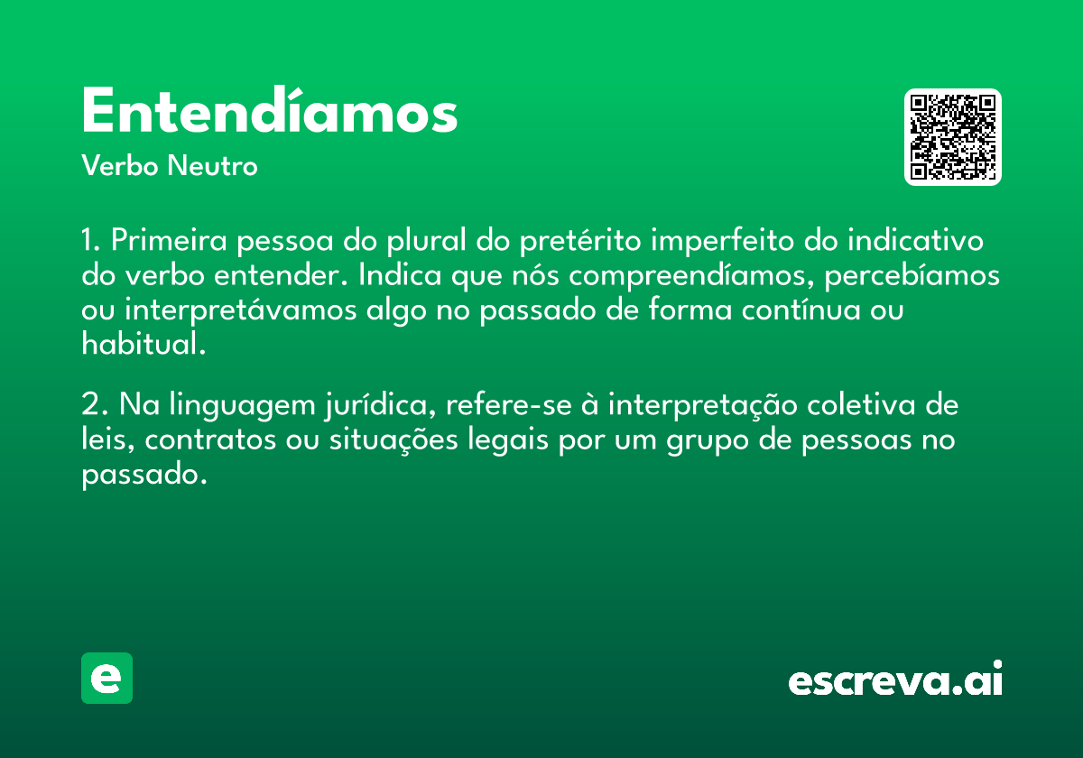 entendíamos