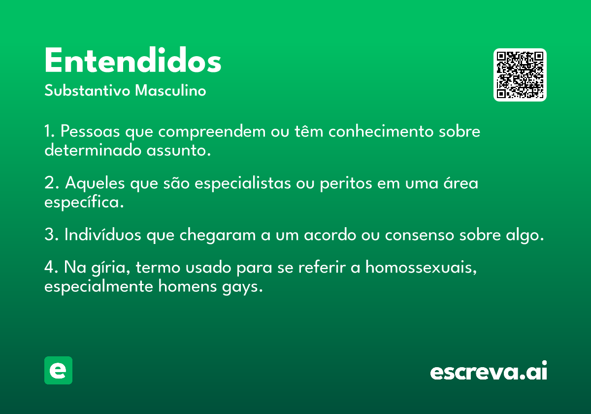 entendidos