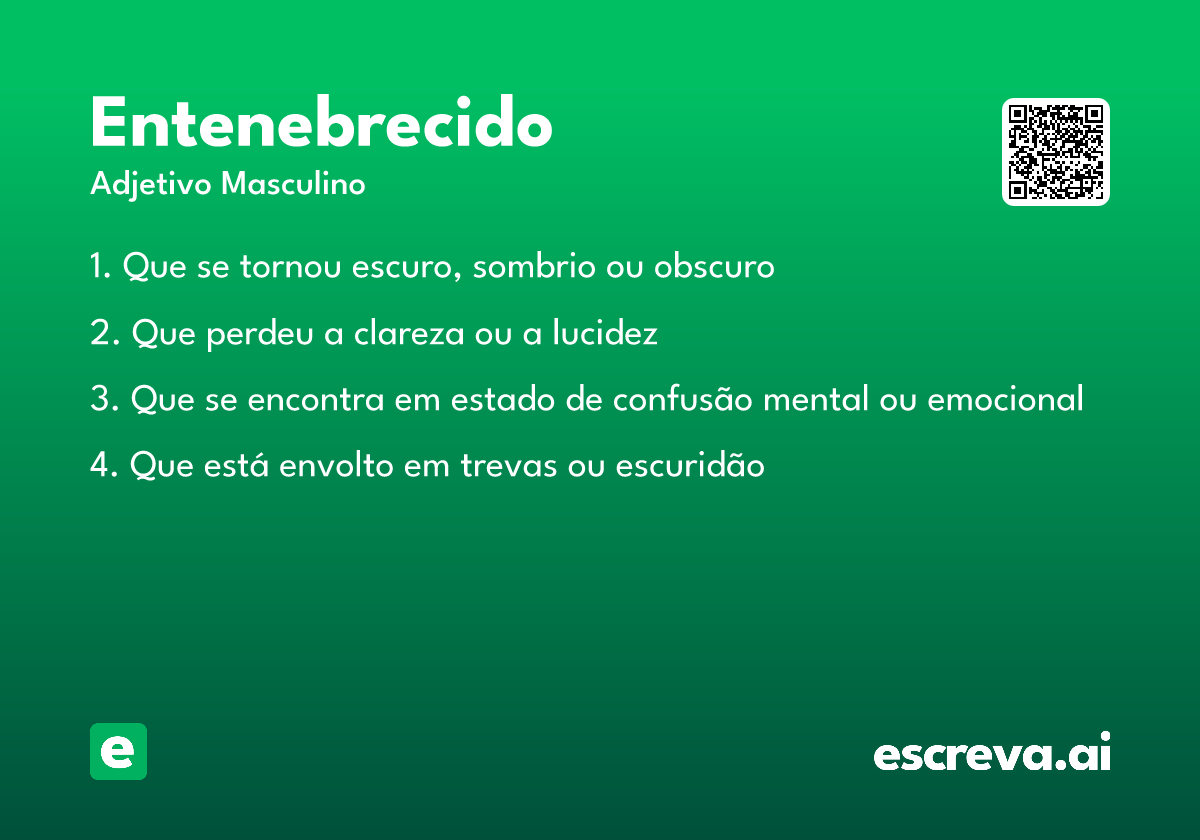entenebrecido