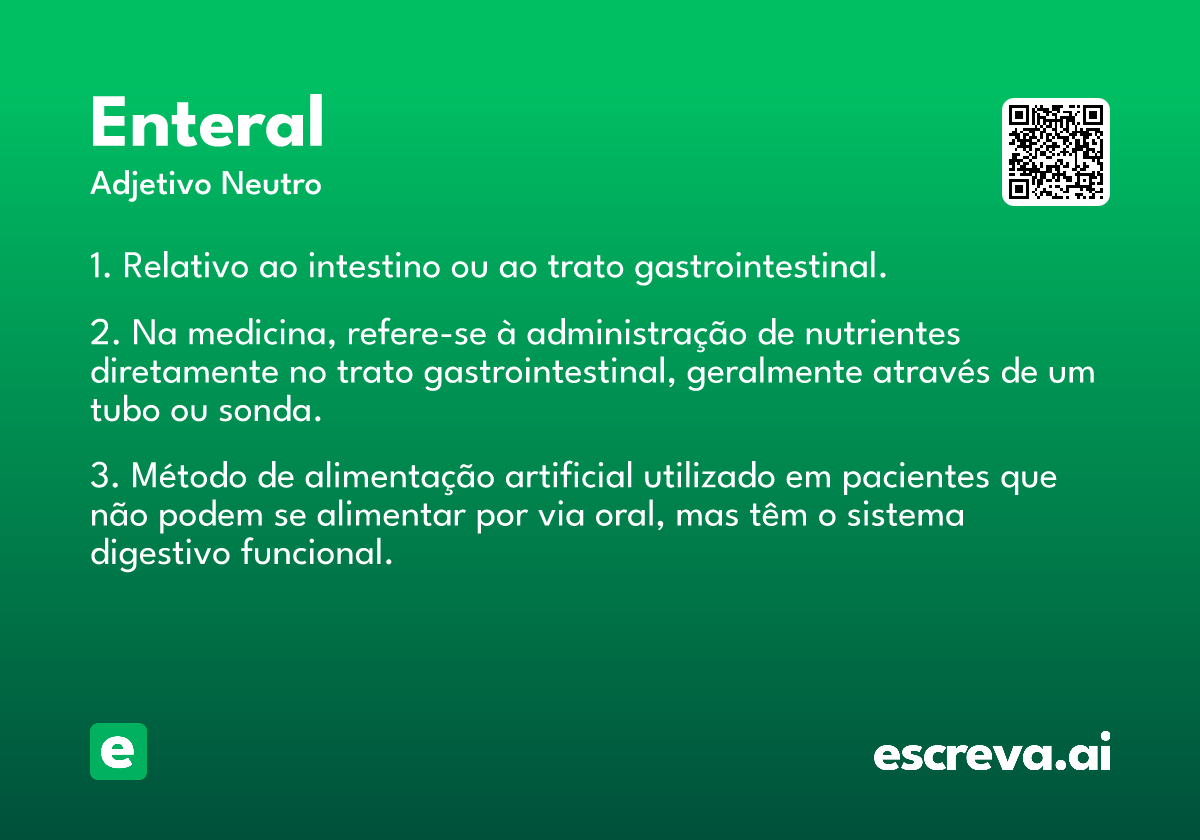enteral