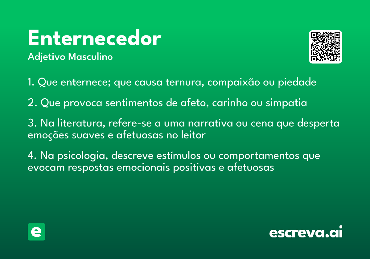 enternecedor