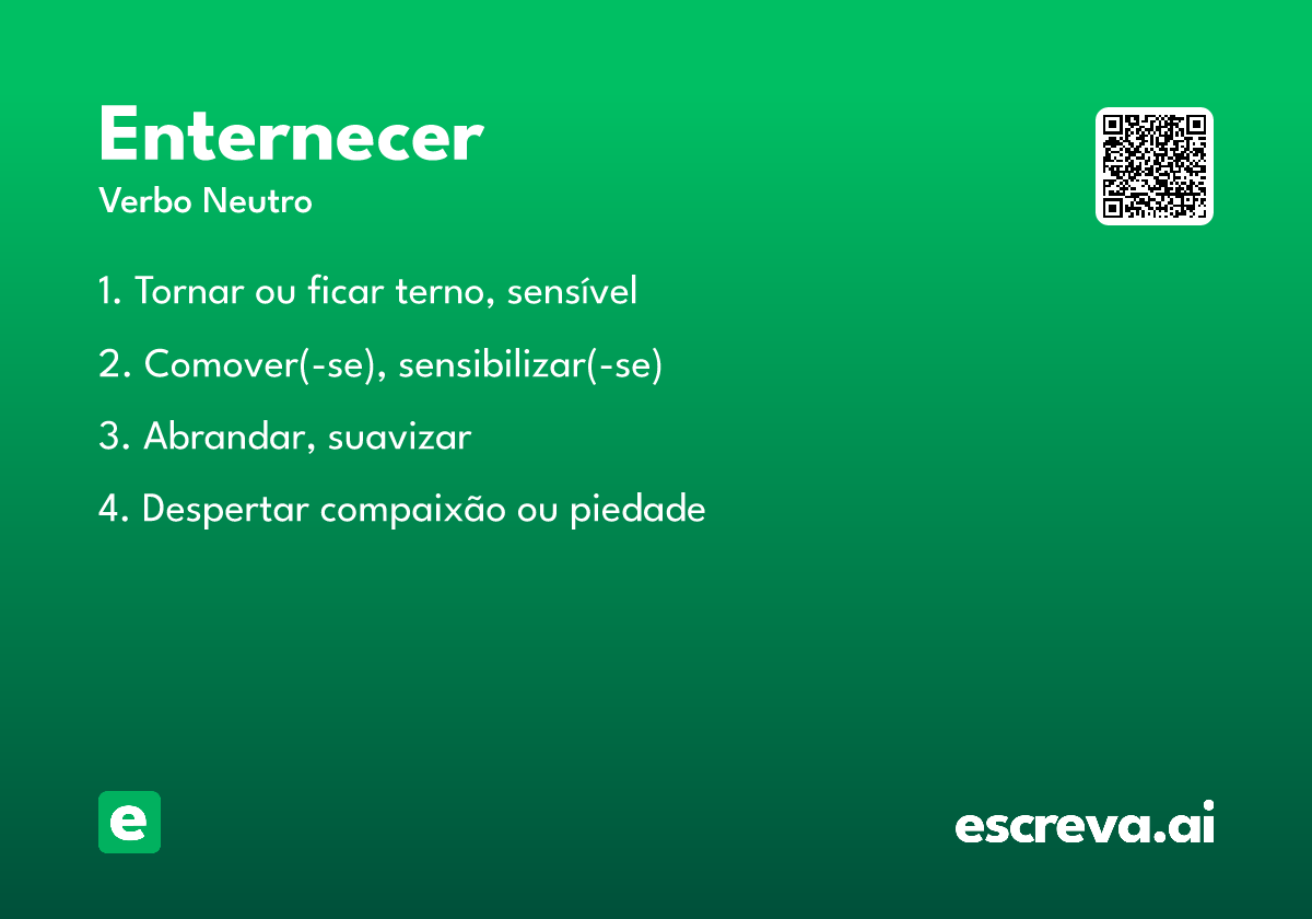 enternecer