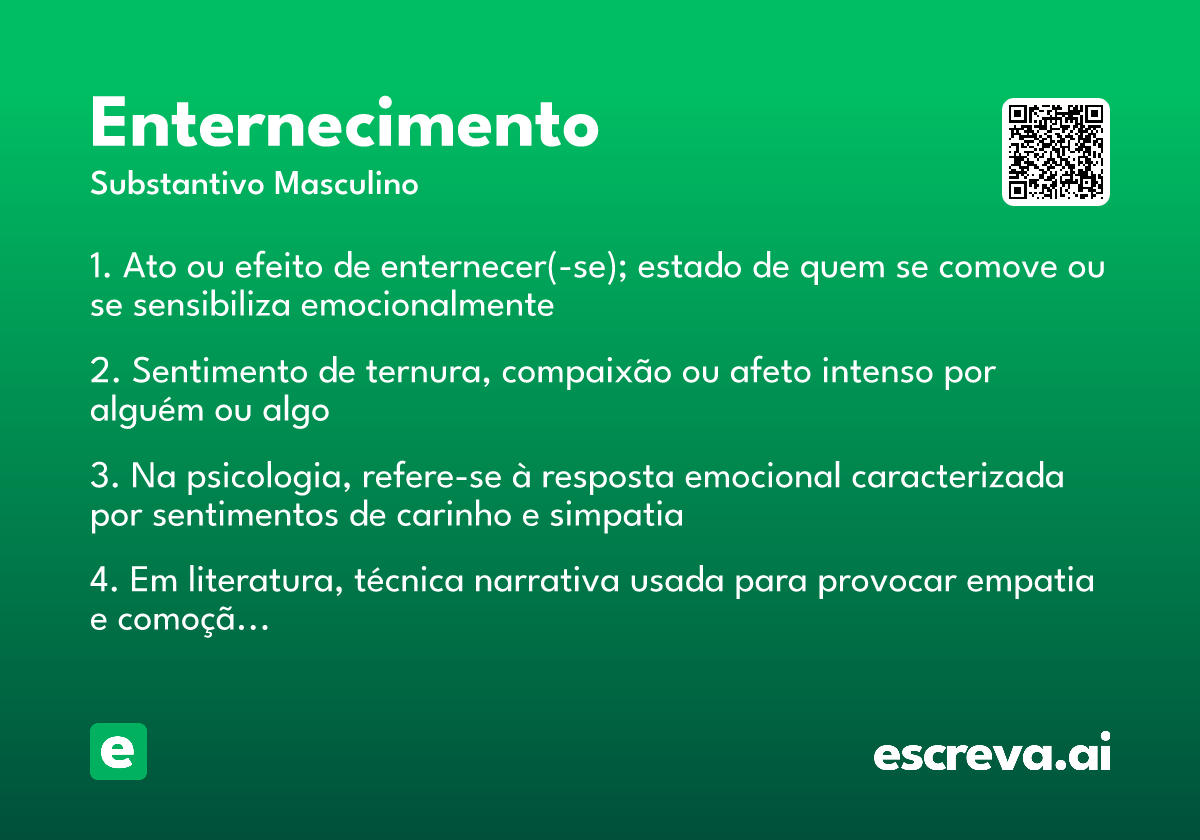 enternecimento